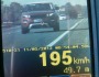 Veículo é flagrado pela PRF a 195 km/h na BR-101 em Araquari, Norte de SC