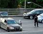 Bandidos usam Audi RS6 em tentativa de assalto em Estocolmo